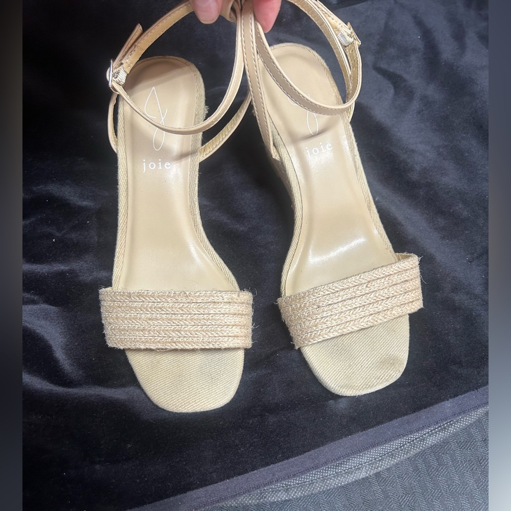 Joie Women's Cream Espadrille Sandals